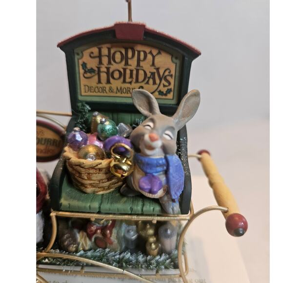 DISCOUNTED! NEW Hallmark 2007 "HOPPY Holidays Decor & More" Kringlewood Farms - Picture 4 of 10